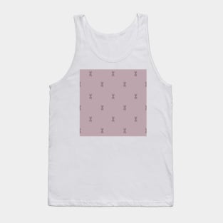 Geometric folk repeat pattern Tank Top